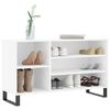 vidaXL Armoire &agrave; chaussures Blanc 102x36x60 cm Bois d'ing&eacute;nierie