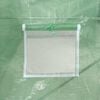 vidaXL Serre avec cadre en acier vert 80 m&sup2; 16x5x2,3 m