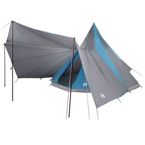 vidaXL Tente Tipi avec toit Bleu 510 x 690 x 330 cm taffetas