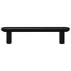 vidaXL Poign&eacute;e de cabinet 474 pcs Noir 121 x 16.6 x 28.3 mm Fer