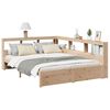 vidaXL Lit biblioth&egrave;que sans matelas 140x200 cm bois massif de pin