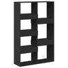 vidaXL Cloison de s&eacute;paration noir 100x33x155,5 cm bois d'ing&eacute;nierie