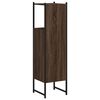 vidaXL Armoire de salle de bain chêne marron 33x33x120,5 cm