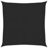 vidaXL Voile d'ombrage 160 g/m&sup2; Noir 2x2 m PEHD