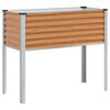 vidaXL Cache-pot de jardin Marron Clair 100,5 x 40,5 x 90 cm