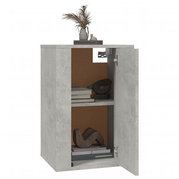 vidaXL Meubles TV muraux 2 pcs Gris b&eacute;ton 40x34,5x60 cm