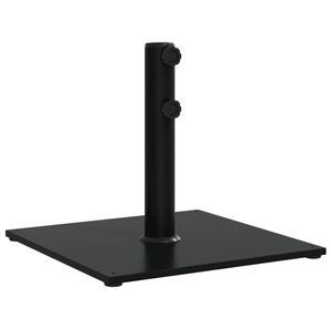 vidaXL Base de parasol pour m&acirc;ts &Oslash;32/38/48 mm 17 kg carr&eacute;