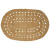 vidaXL Tapis de zone Naturel 205 x 305 cm Jute