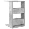 vidaXL Table d'appoint Gris b&eacute;ton 40 x 35 x 60,5 cm Bois d'ing&eacute;nierie