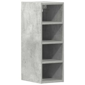 vidaXL Armoire suspendue Riga gris b&eacute;ton 20x29,5x60 cm