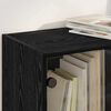 vidaXL Haut Armoire 2 pcs Ch&ecirc;ne noir 68 x 37 x 142 cm