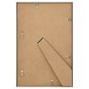 vidaXL Collage de cadres photo 3 pcs de table Argent&eacute; 21x29,7 cm MDF