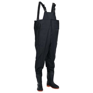vidaXL Cuissardes avec bottes noir taille 44