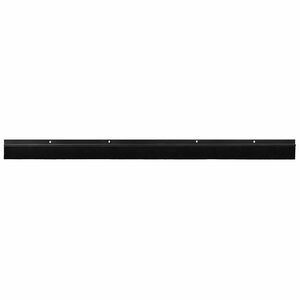 vidaXL Brosses d'&eacute;tanch&eacute;it&eacute; pour porte &agrave; visser 2 pc Noir 100 cm