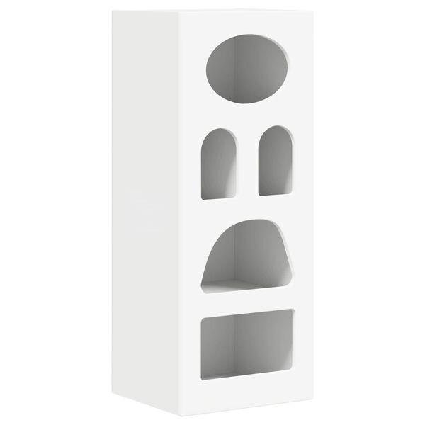 vidaXL Buffet Blanc 40 x 35 x 100,5 cm Bois d'ing&eacute;nierie