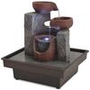 vidaXL Fontaine d'int&eacute;rieur avec lampe LED Polyr&eacute;sine