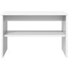 vidaXL Meuble TV Blanc 60 x 35 x 40 cm Bois d'ing&eacute;nierie