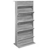vidaXL &Eacute;tag&egrave;re &agrave; magazines Gris Sonoma 70 x 41 x 156 cm