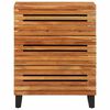 vidaXL Buffet 60x34x75 cm bois d'acacia massif