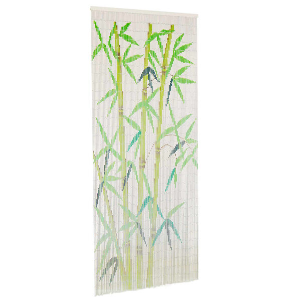 vidaXL Rideau de porte contre insectes Bambou 90 x 200 cm