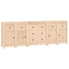 vidaXL Buffet 230x35x80 cm Bois massif de pin