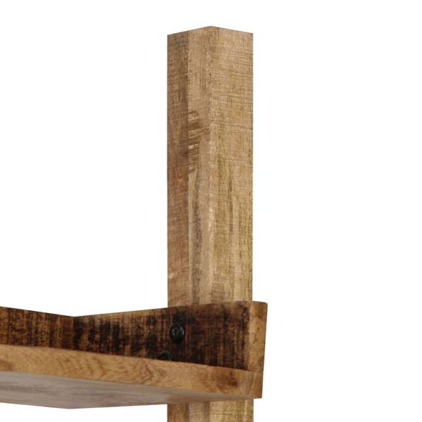 vidaXL &Eacute;tag&egrave;re &agrave; &eacute;chelle Marron 75x37x205 cm Bois de manguier solide
