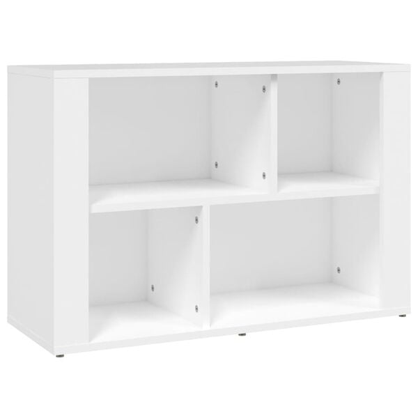 vidaXL Buffet Blanc 80x30x54 cm Bois d'ingénierie
