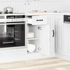 vidaXL Armoire de cuisine Kalmar blanc bois d'ing&eacute;nierie