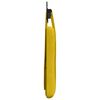 vidaXL T&ecirc;te de lit suspendue Jaune 130 x 55 x 5 cm Velours