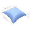 vidaXL Oreillers gonflables de housse de piscine hors sol 4 pcs PVC