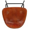 vidaXL Tabourets de bar lot de 2 marron cuir v&eacute;ritable