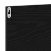 vidaXL &Eacute;tag&egrave;re Miroir Ch&ecirc;ne noir 60 x 10,5 x 37 cm Bois d'ing&eacute;nierie
