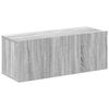 vidaXL Ensemble de meubles TV 4 pcs Sonoma gris Bois d'ing&eacute;nierie
