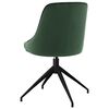 vidaXL Chaises &agrave; manger lot de 2 Vert fonc&eacute; Velours