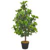 vidaXL Plante artificielle avec pot Laurier Vert 90 cm