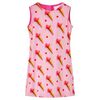 Robe pour enfants rose vif 104