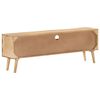 vidaXL Meuble TV 140x30x49 cm Bois de manguier massif