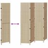 vidaXL Paravent Beige 195 x 180 cm polyrotin