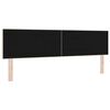 vidaXL T&ecirc;te de lit avec t&ecirc;te de lit Cr&egrave;me 180 cm Cuir synth&eacute;tique