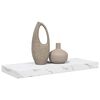 vidaXL &Eacute;tag&egrave;re Murale Marbre blanc 50 x 23 x 4 cm Bois d'ing&eacute;nierie