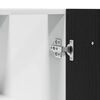 vidaXL Meuble Bas Ch&ecirc;ne Noir 60x46x81,5 cm Bois Contreplaqu&eacute;