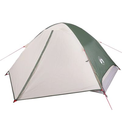 vidaXL Tente de camping à dôme 2 personne vert imperméable