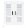 vidaXL Buffet blanc 69,5x34x90 cm bois d'ing&eacute;nierie