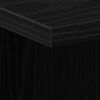 vidaXL Cabinet de chevet Ch&ecirc;ne noir 35 x 35 x 55 cm Bois d'ing&eacute;nierie