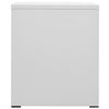 vidaXL Classeur Gris clair 46x62x72,5 cm Acier