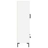vidaXL Buffet haut blanc 69,5x31x115 cm bois d'ing&eacute;nierie
