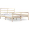 vidaXL Cadre de lit sans matelas bois massif