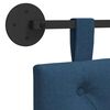 vidaXL T&ecirc;te de lit suspendue Montage mural Bleu 150 x 55 x 7 cm tissu