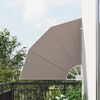 vidaXL &Eacute;cran de confidentialit&eacute; pour balcon Taupe 115 x 115 cm