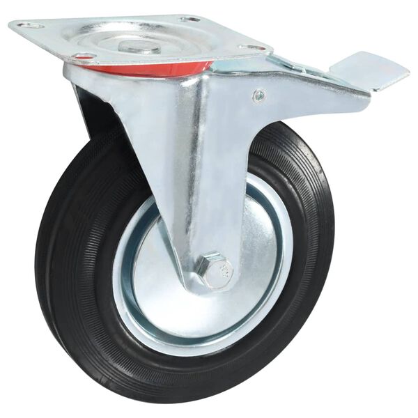 vidaXL 8 pcs Roulettes 200 mm